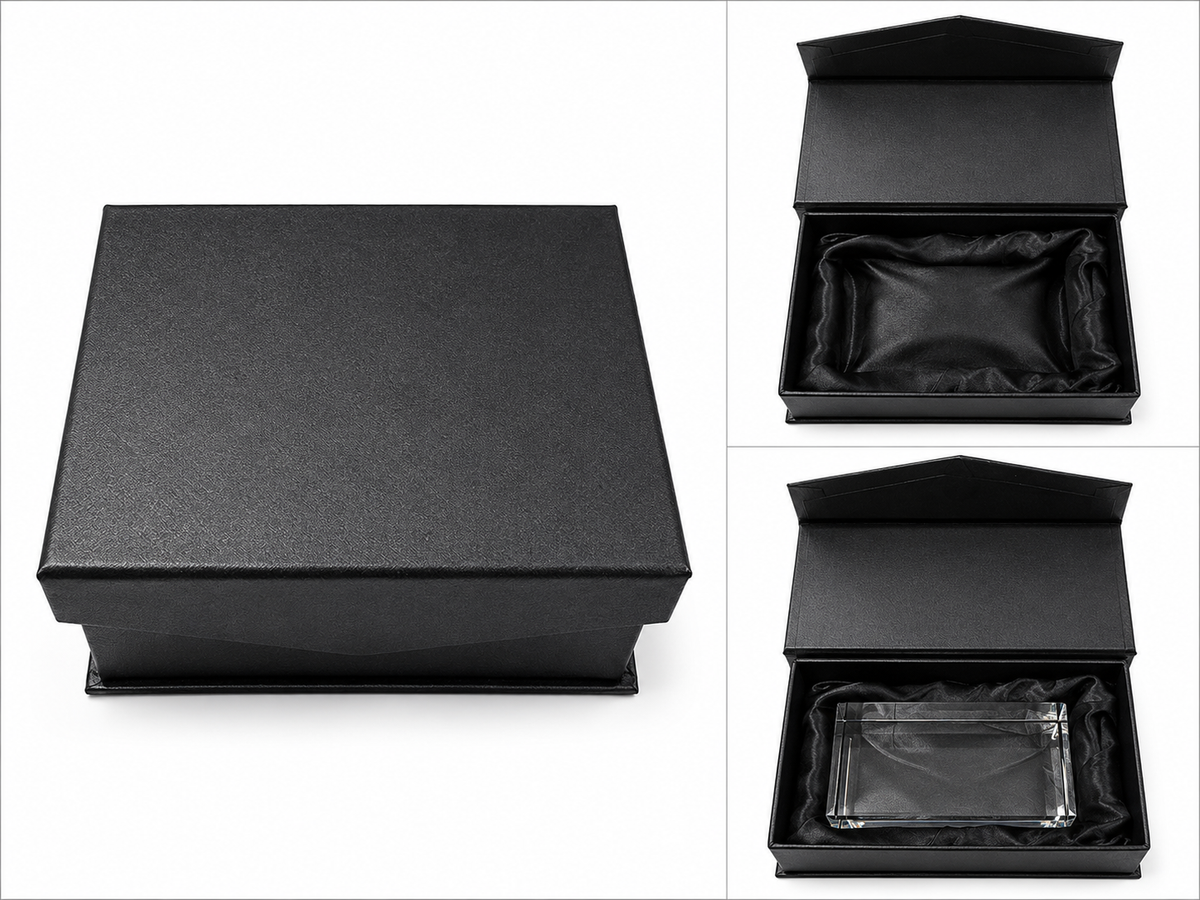 K9 Crystal 30x60x80mm  (With upscale magnetic latch box)